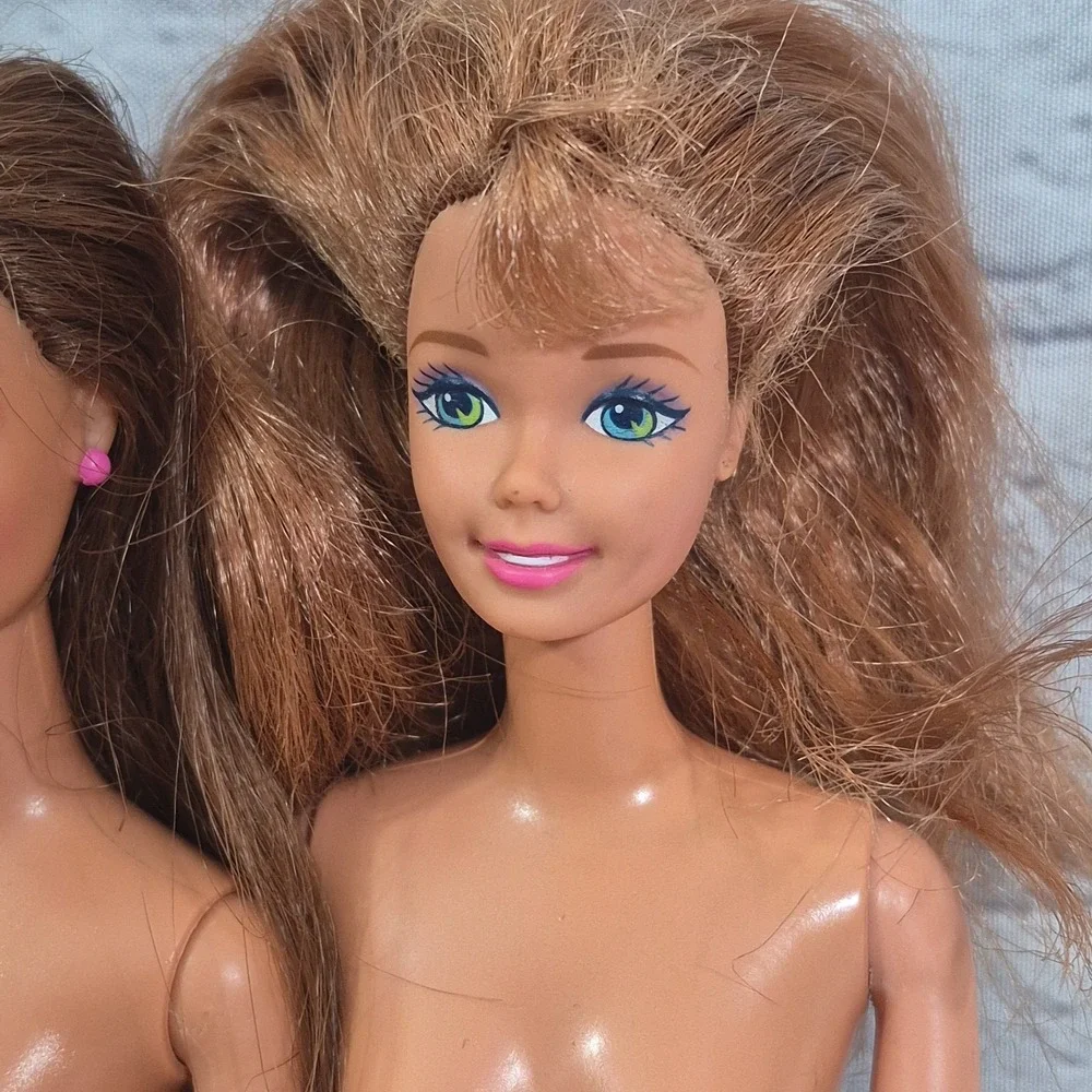 Barbie Doll Lot Of 4 Teresa Midge Skipper Twist Turn Click Knees Nude Mattel